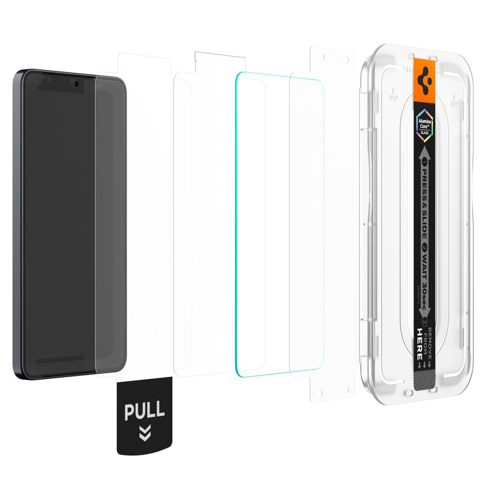 Spigen Glas.tR EZ Fit Pro AC Anti Reflection Temperet Glass 2-pakke til Samsung Galaxy S26
