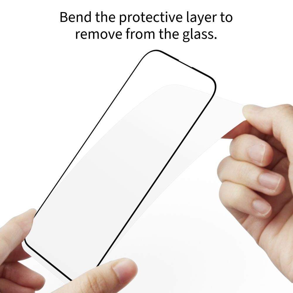 Tech-Protect Glass Fit+ 2-pakke af hærdet glas til Motorola Moto G57 / G57 Power / G67 Power - sort