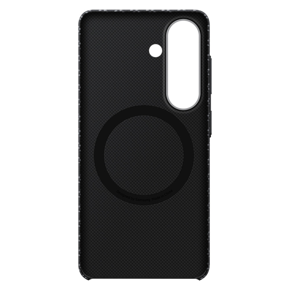 Samsung Carbon Magnet Case til Samsung Galaxy S26, MagSafe Kompatibel - Grå