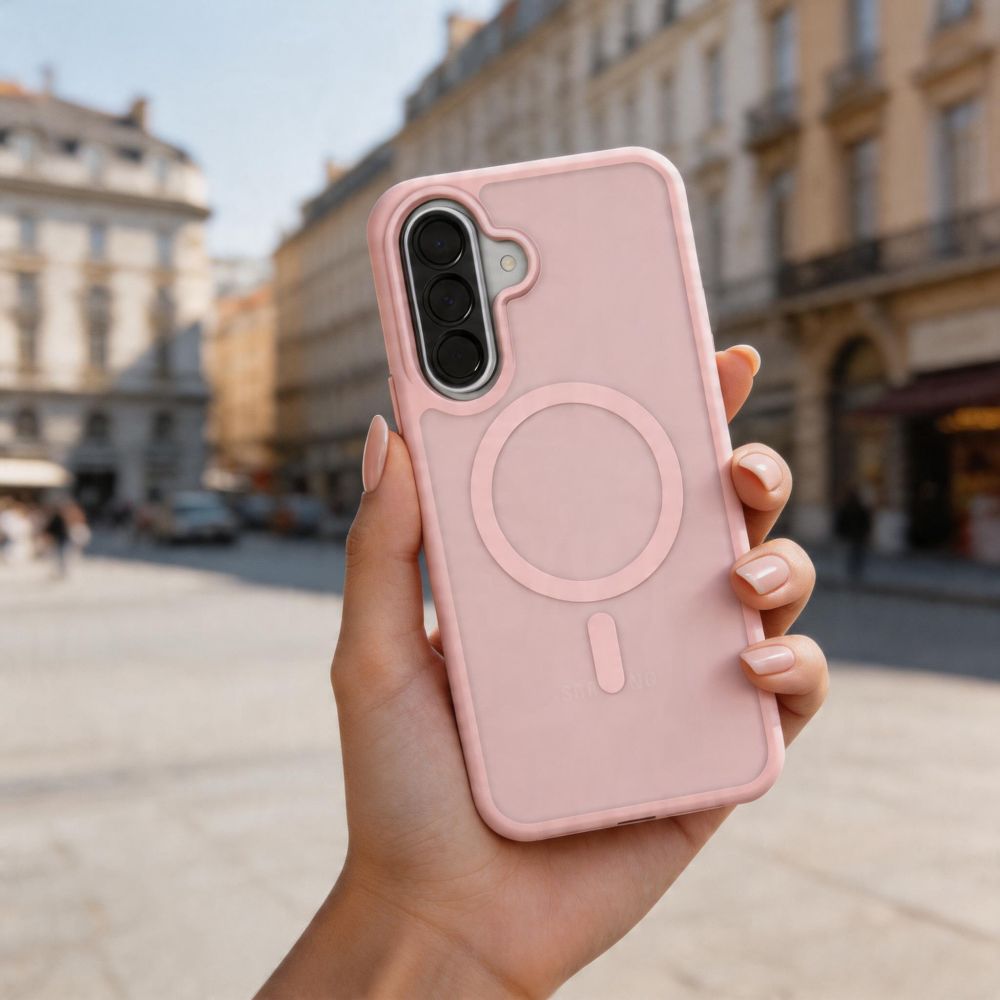Tech-Protect Magmat MagSafe Case til Samsung Galaxy A36 / A56 / A37 5G - Matte Pink