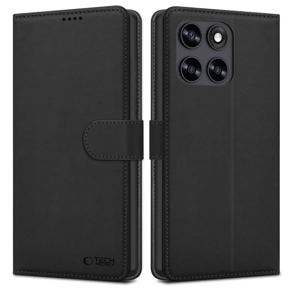 Tech-Protect Wallet Case til Motorola Moto G67 / G77 - sort