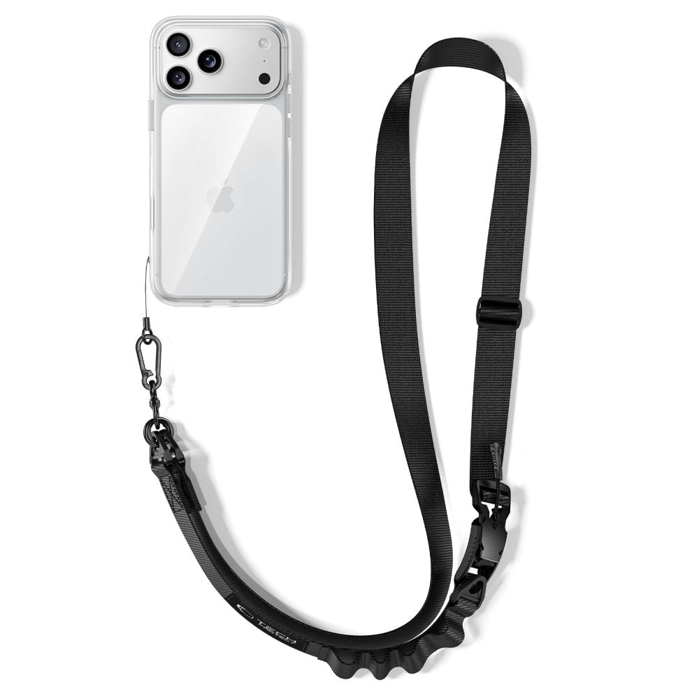 Tech-Protect C9S Rope Crossbody Phone Lanyard - sort