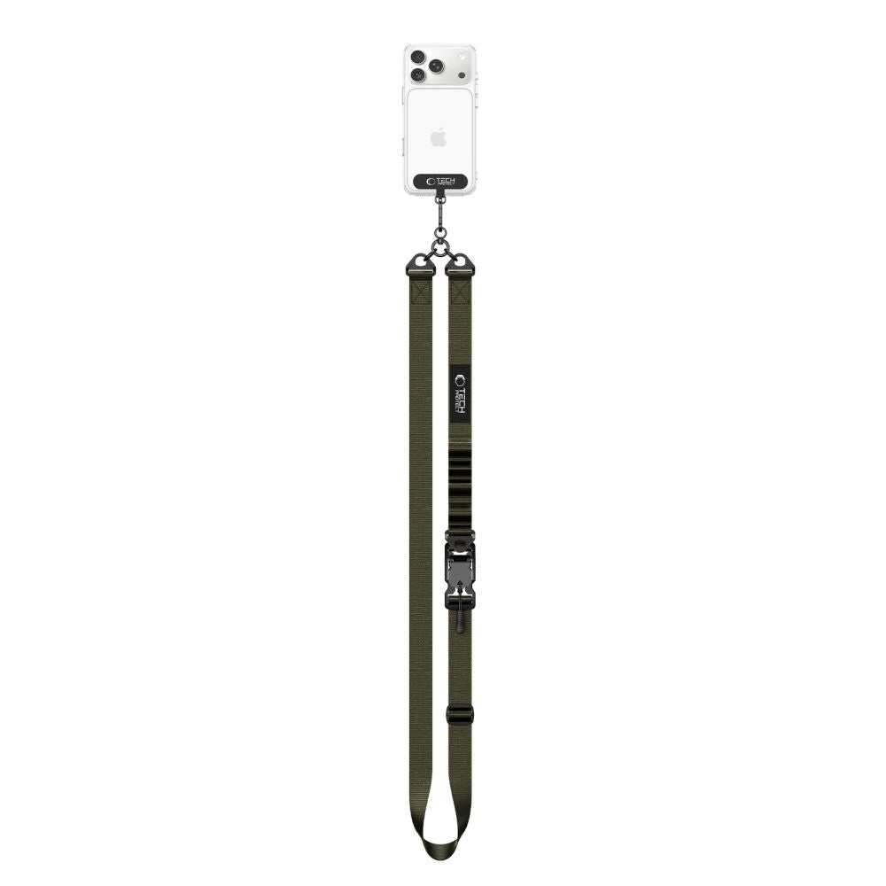 Tech-Protect C9S Rope Crossbody Phone Lanyard - Grøn