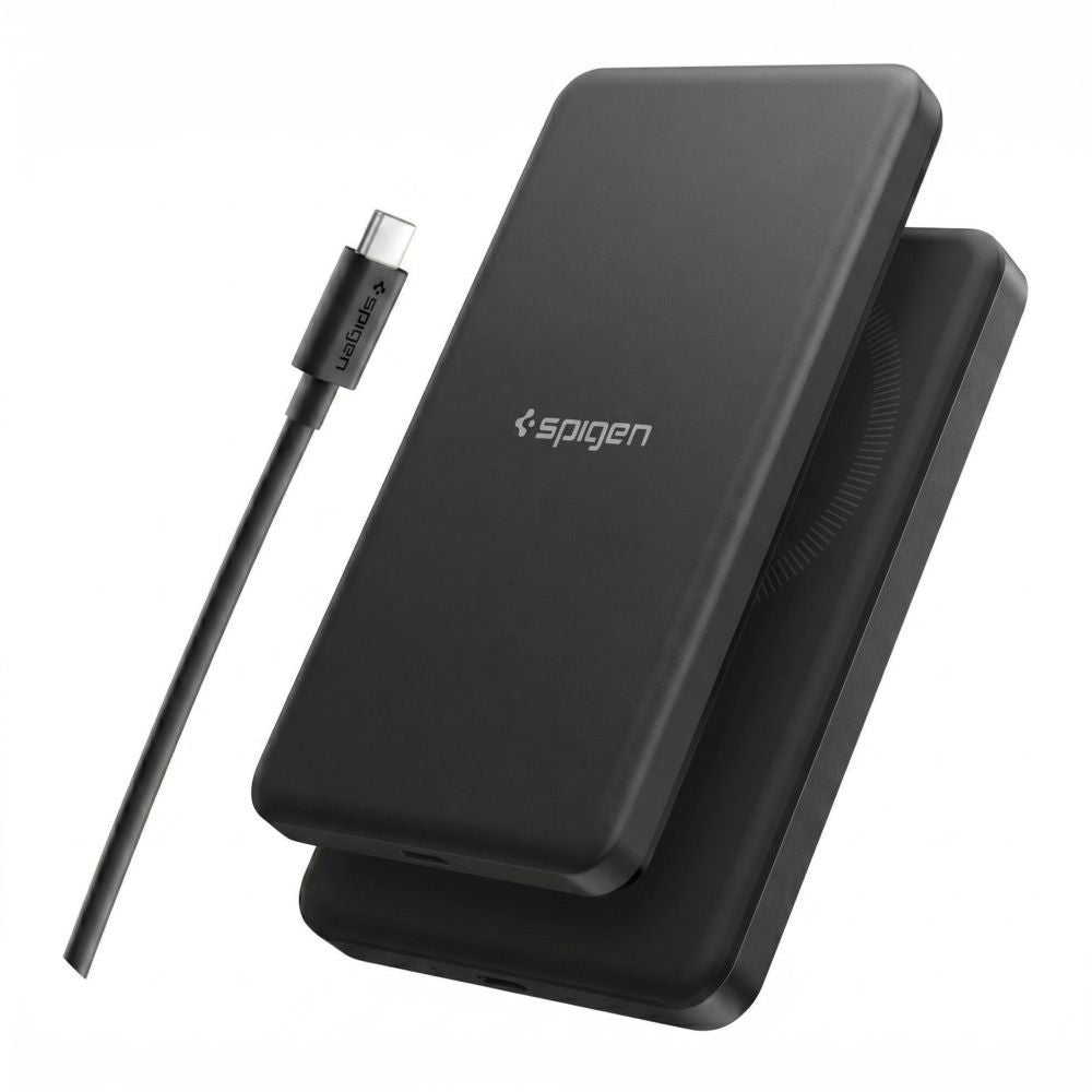 Spigen Essential EA2205MQ 5000MAH 22.5W QI2 Power Bank - sort