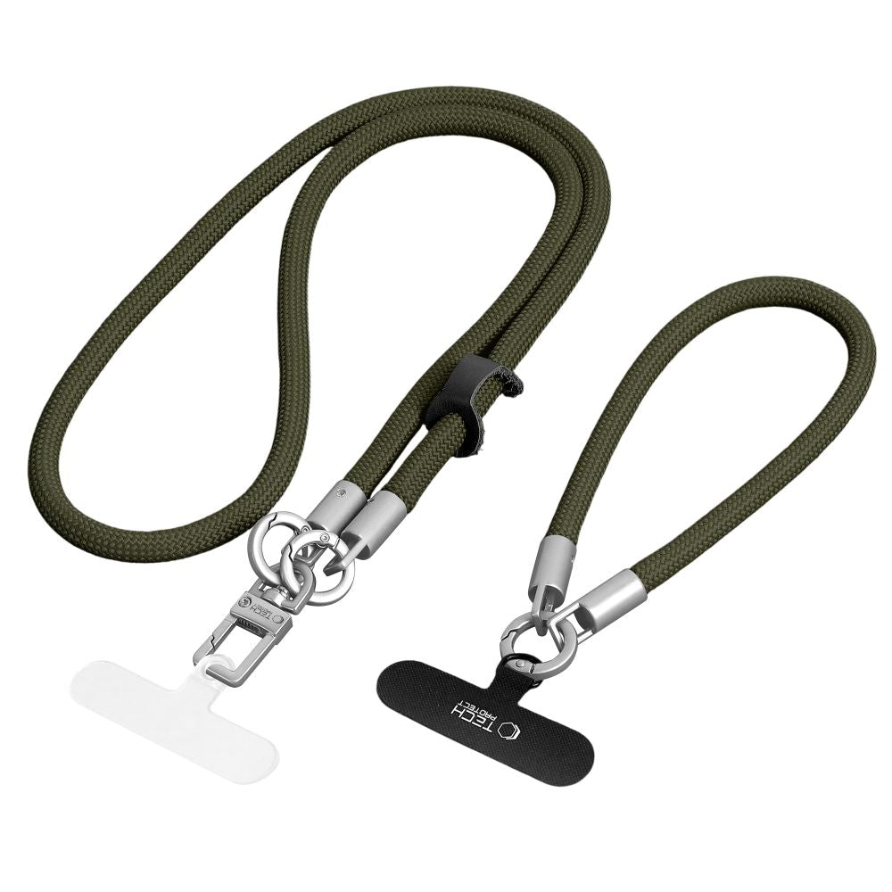 Tech-Protect C10S Rope Phone Lanyard - Grøn