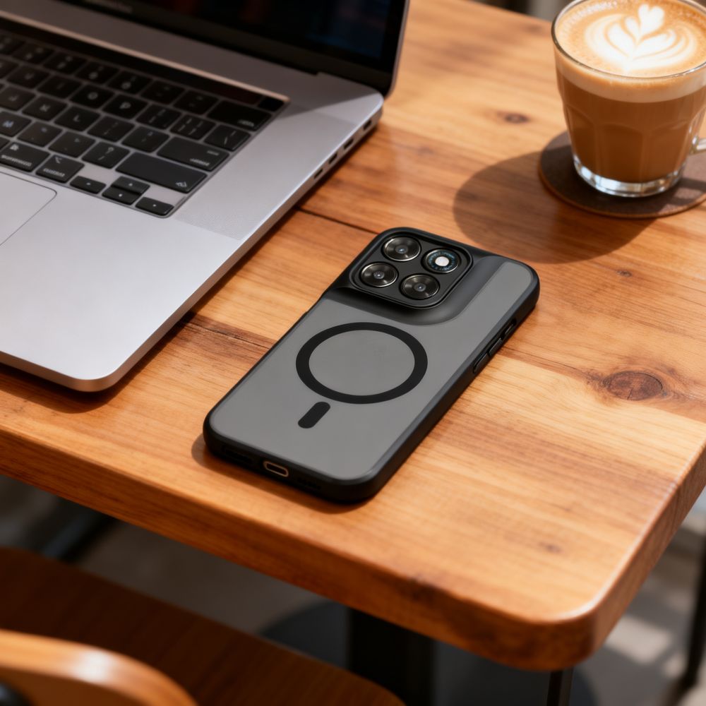 Tech-Protect Magmat MagSafe Case til Motorola Moto G67 / G77 - Matte Black