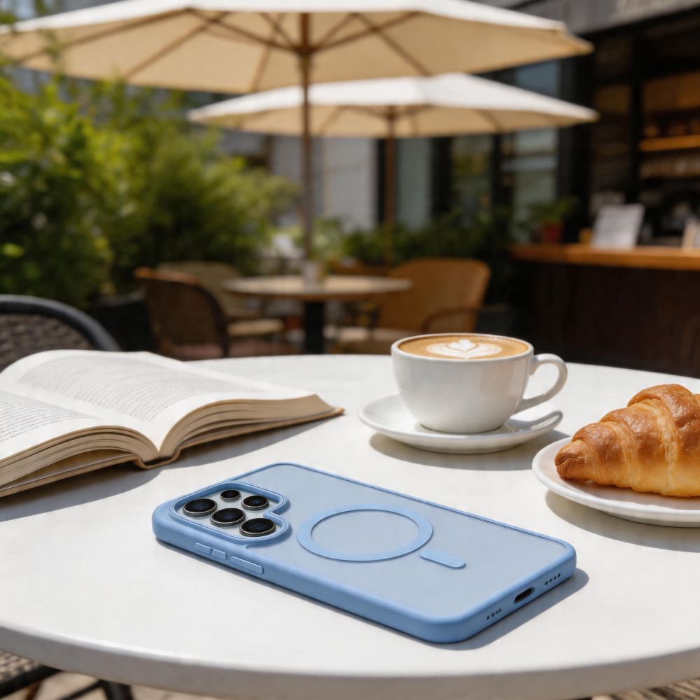 Tech-Protect Magmat MagSafe Case til Samsung Galaxy S26 Ultra - Matte Blue