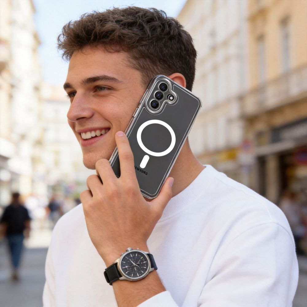 Tech-Protect FlexAir Hybrid MagSafe Case til Samsung Galaxy A27 5G - Gennemsigtig