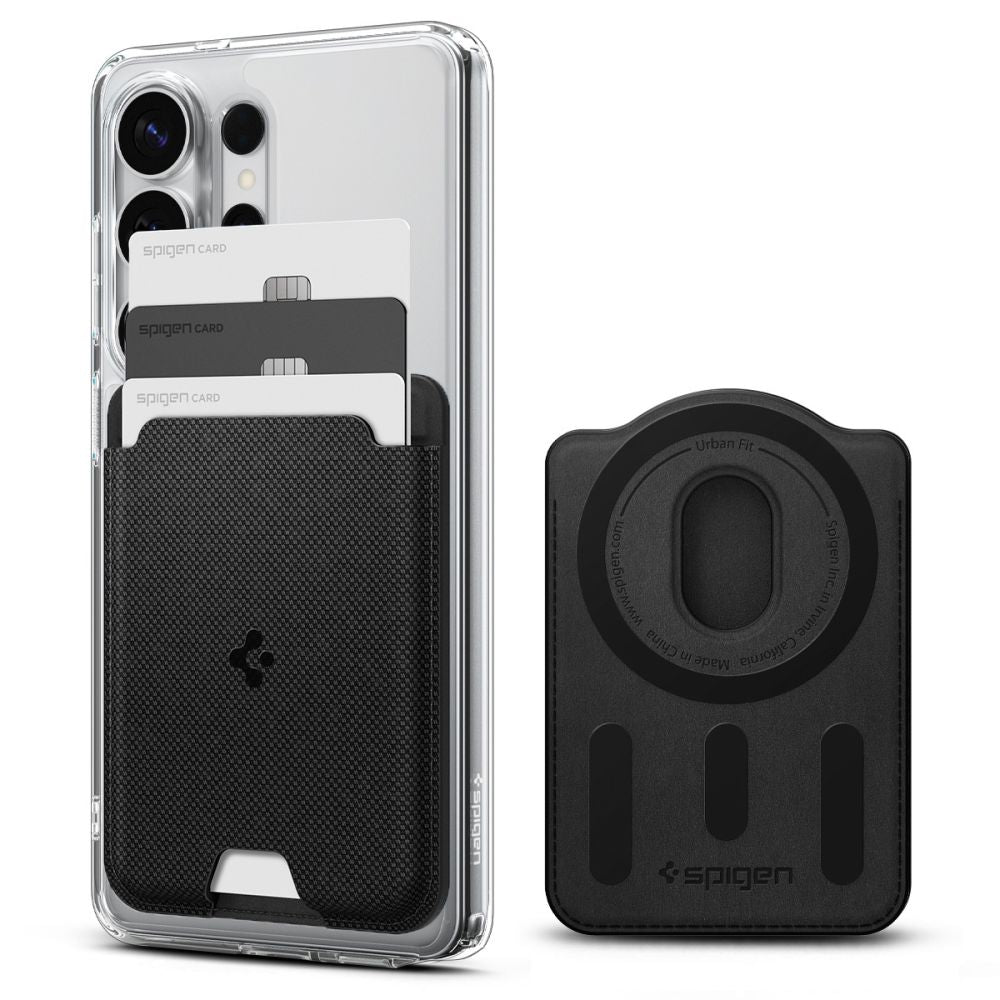 Spigen Urban Fit MagSafe Magnetic Phone Wallet - Black