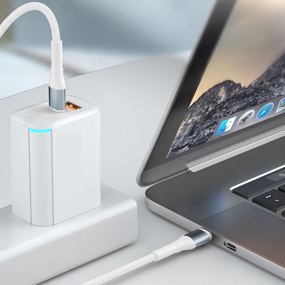 3mk Hyper Cable N-SERIES USB-C / Lightning 1m PD 3.0 9V / 3A 27W - white