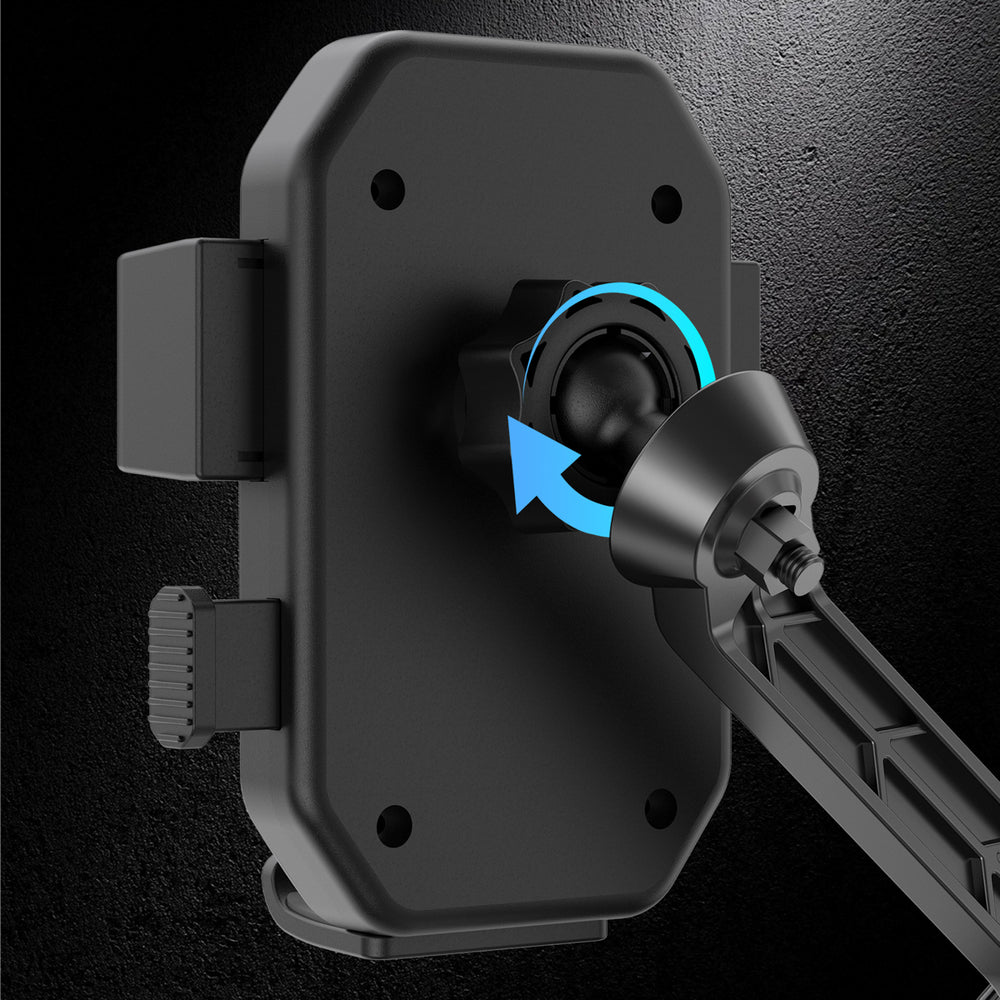 Dudao F7+ holder for bike, motorcycle, scooter - black