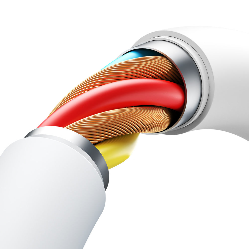 Joyroom S-A62 Lively Series 60W USB-C - USB-C Cable 1.2m - White