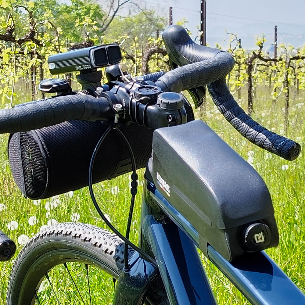Rockbros AS-134 ROAD TO SKY waterproof bike frame bag 0.6 l - black