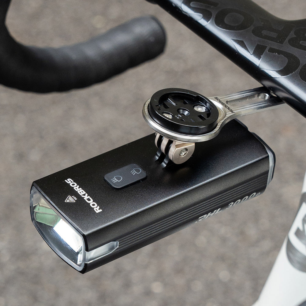 Rockbros FK-307T Titanium Alloy Bike Computer Mount - Titanium