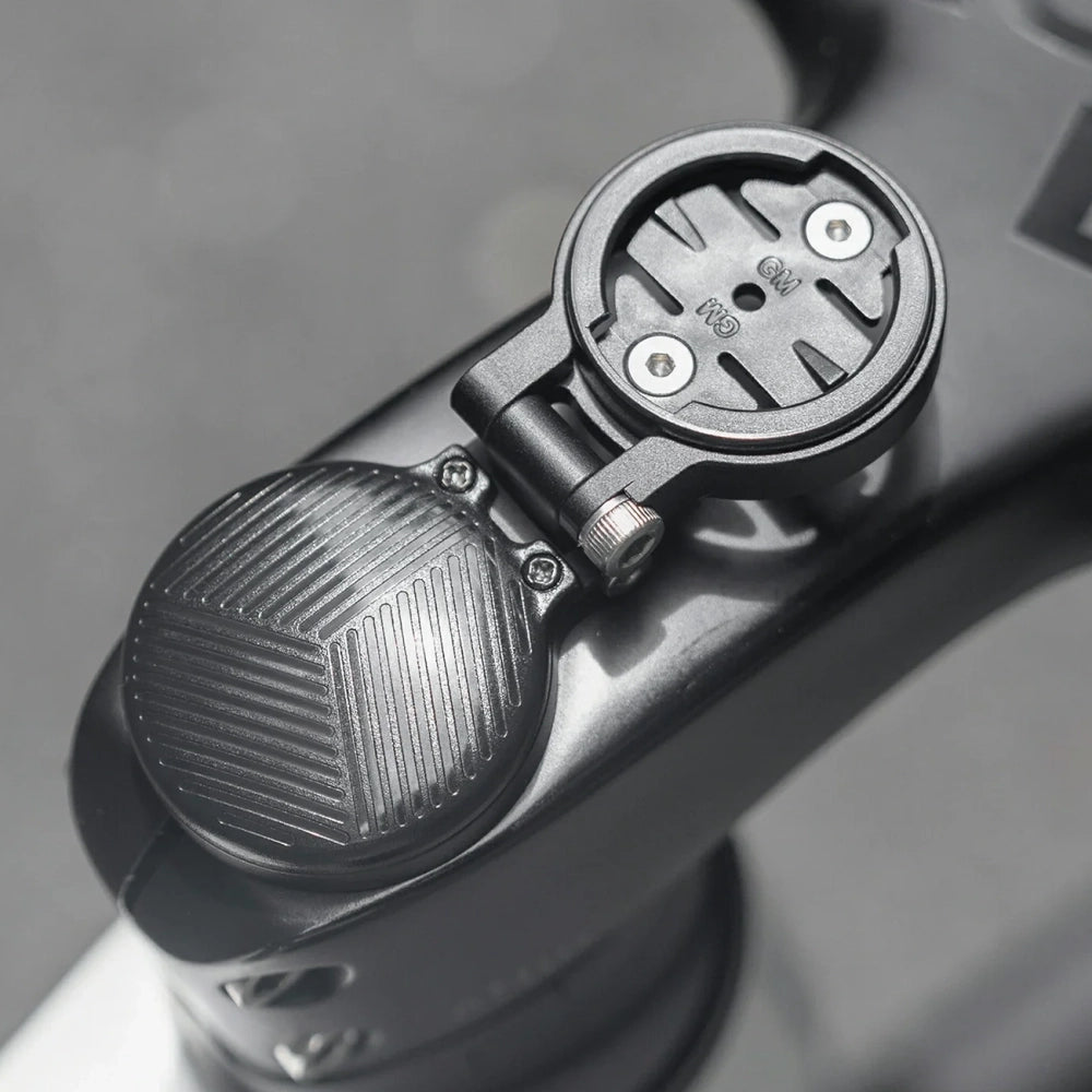 Rockbros WT-2 Bike Computer Holder with AirTag Space - Black