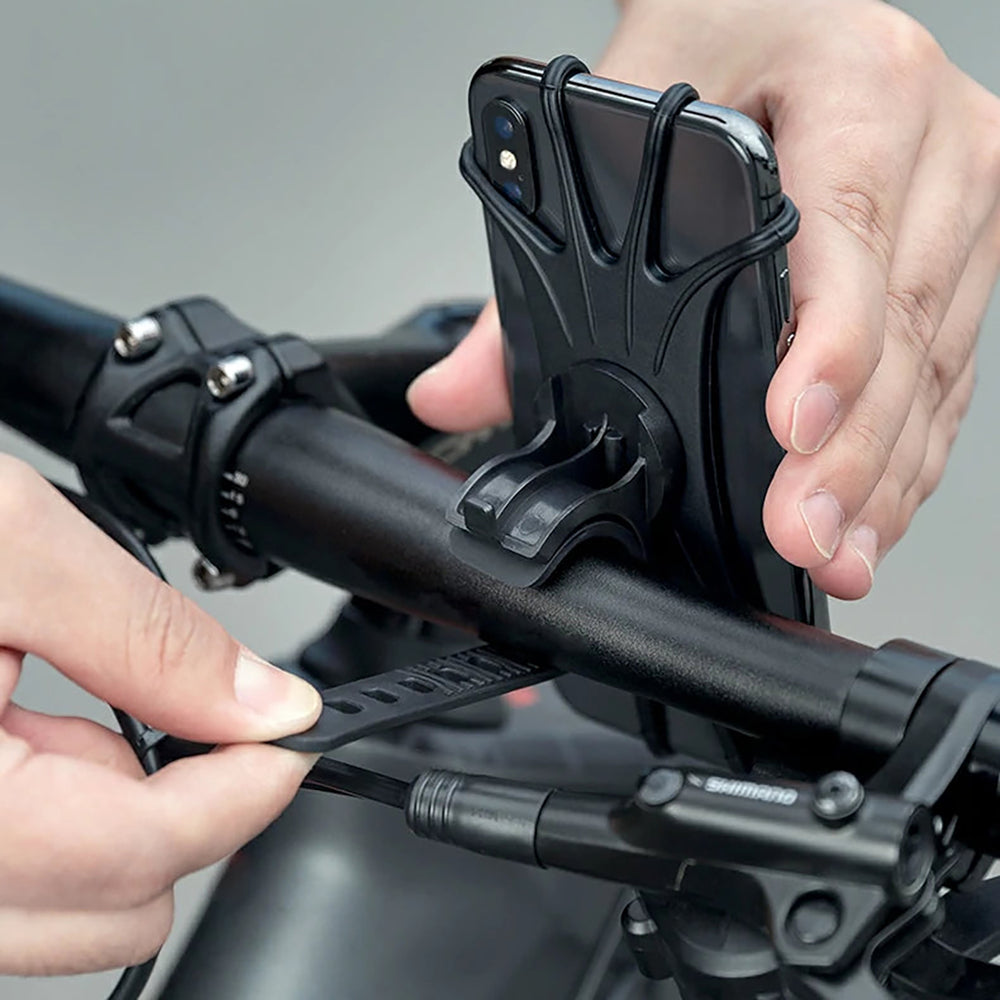 Rockbros LF436 Handlebar Clamp Phone Holder – Black