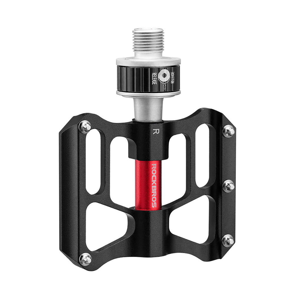 Rockbros K3462F-BK Detachable Quick Release Bicycle Pedals - Black