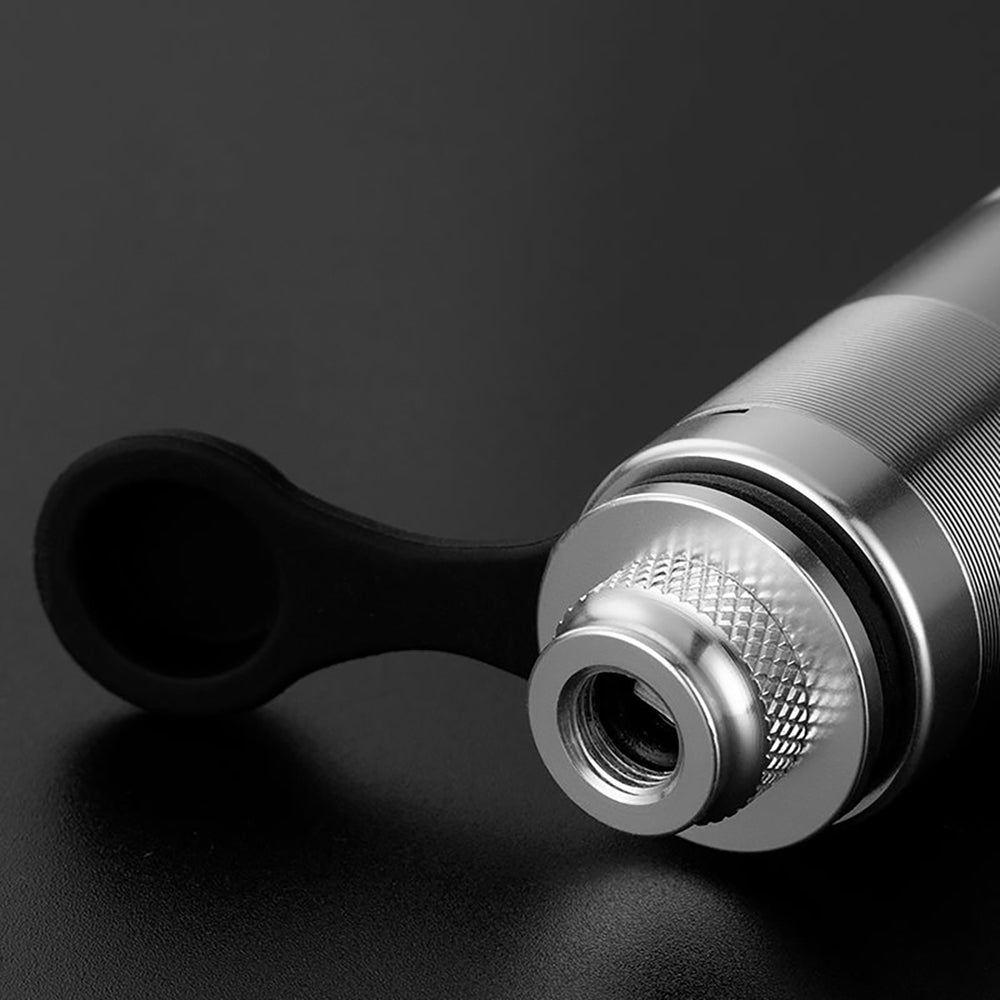 Rockbros HQ-67A-L03 Bicycle Pump with Pressure Gauge - Silver