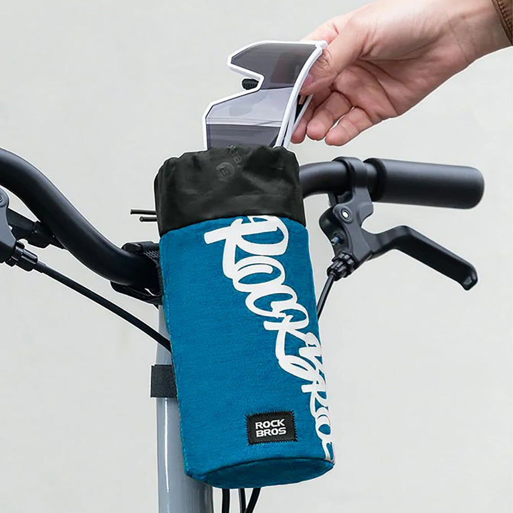 Rockbros G004 Flash Journey 1L Water Bottle Bag - Blue