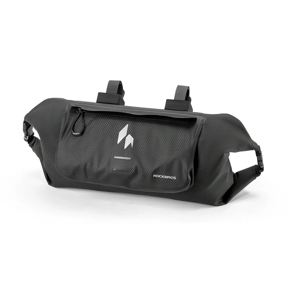Rockbros AS-154 Waterproof Handlebar Bicycle Bag 8L - Black