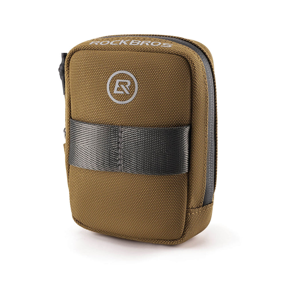 Rockbros F006 bicycle saddle bag 0.35 l - brown