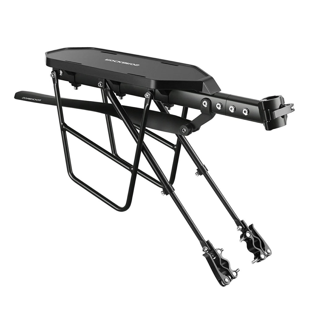 Rockbros RBHJ-1 Black Diamond Bike Rack with Mudguard and Quick Mount for 26-29" Mountain Bikes - Black