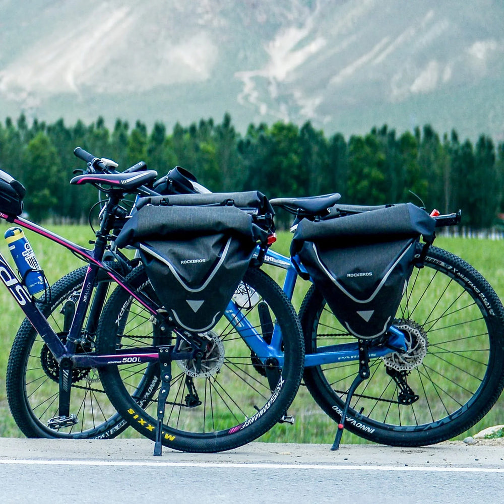 Rockbros AS-001-3BG Waterproof 20L Bike Pannier Rack Bag - Black