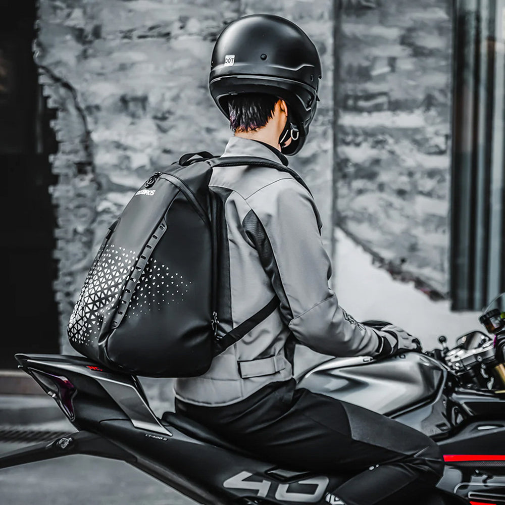 Rockbros H36 Backpack with Helmet Holder 14.5L - Black