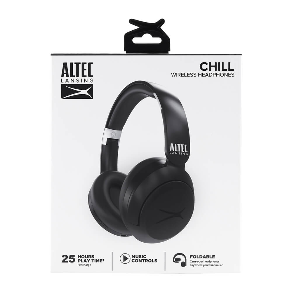 Altec Lansing Headphone Chill Wireless Over Ear Black