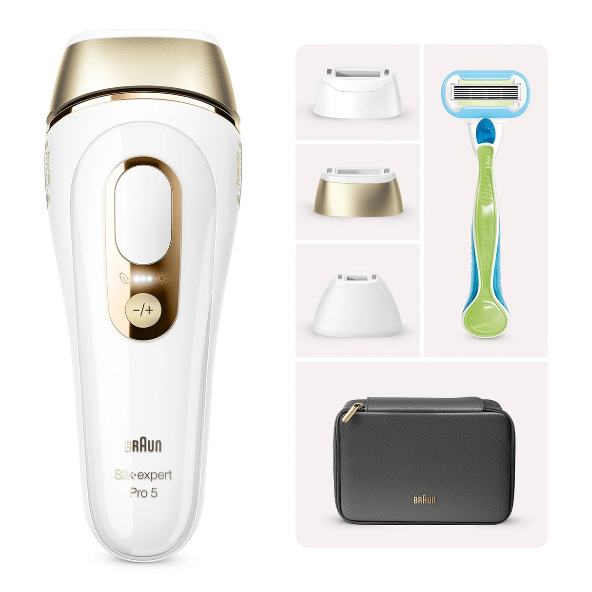 Braun PL Silk·expert Pro 5 PL5242 Guld, Hvid