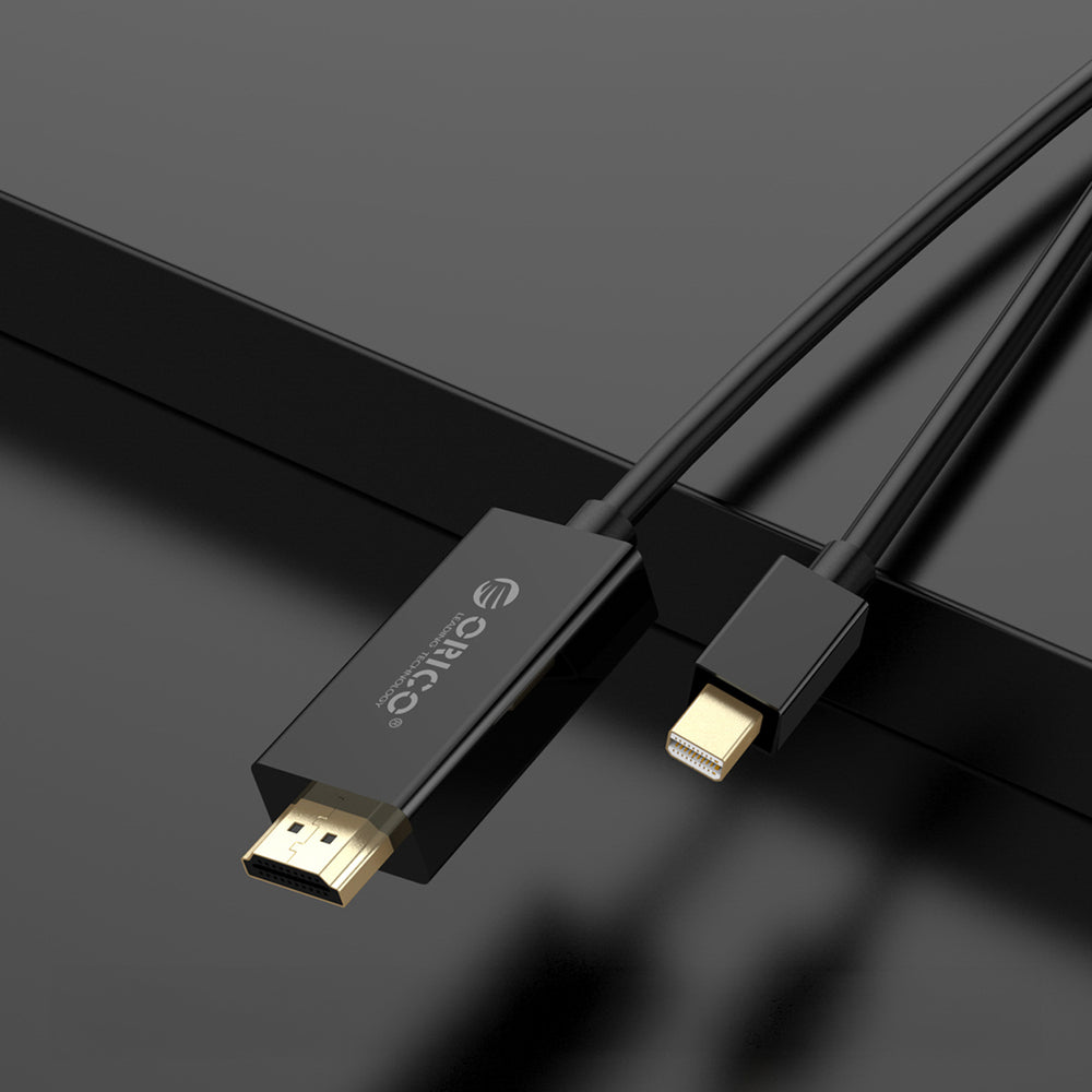 Orico XD-MDTD Mini DisplayPort to DVI Full HD 60 Hz Cable 3 m - Black
