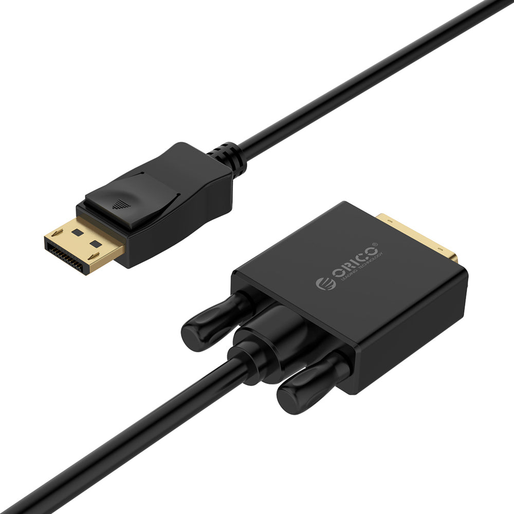 Orico XD-DTD DisplayPort to DVI 4K Cable 3m - Black