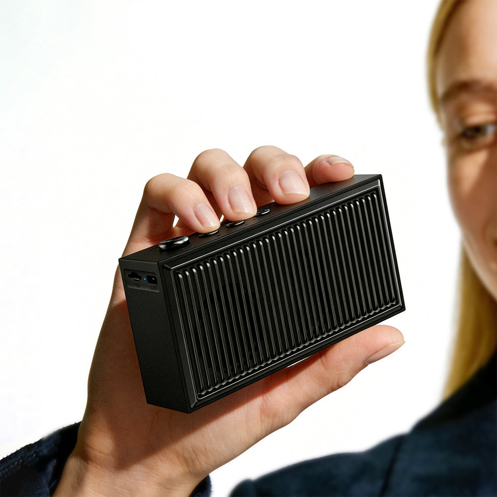 Acefast K9 Go Bluetooth Speaker with Stereo and ENC - Black