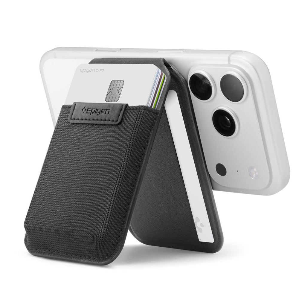 Spigen Slim Fold S314-4 MagSafe Phone Wallet - Black