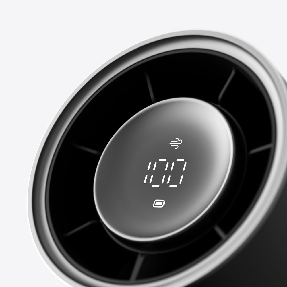 Jisulife Handheld Fan Pro1 Mini 4250mAh USB-C Portable Fan Blower - Black