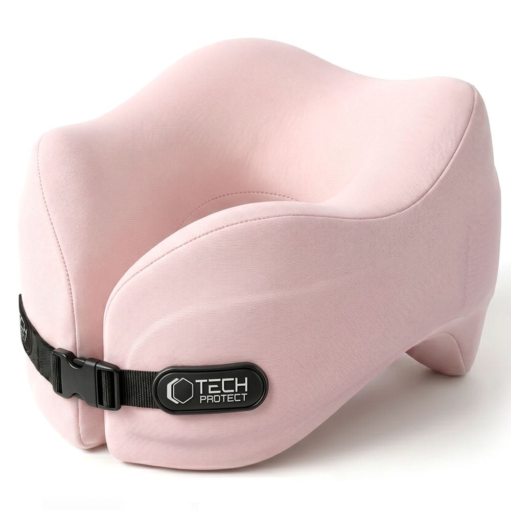 Tech-Protect ComfortRest Travel Pillow - Pink