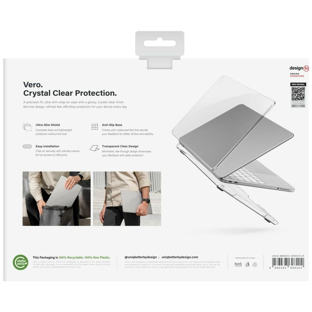 Uniq Vero Case for MacBook Neo - Transparent