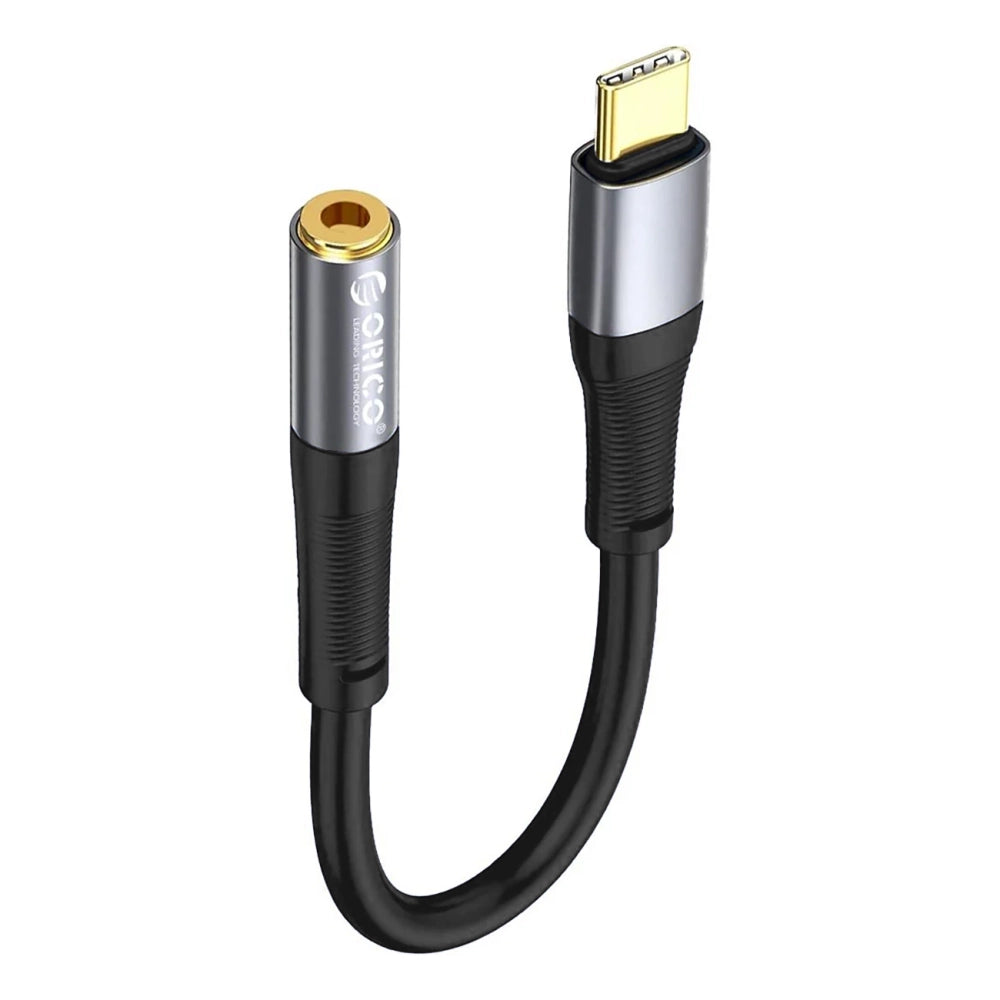 Orico AXC-02 USB-C til 3,5 mm jack audio kabel 20 cm - sort
