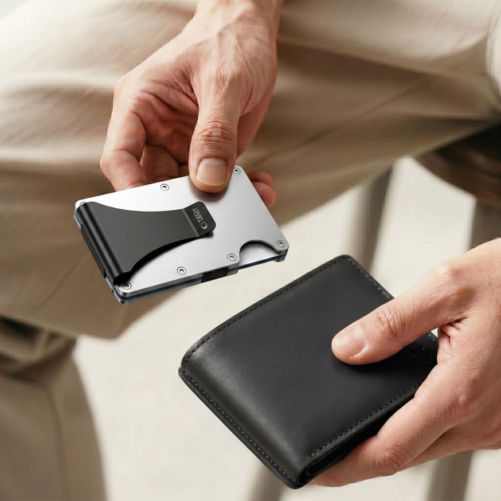 Tech-Protect Thorn RFID Wallet - Silver