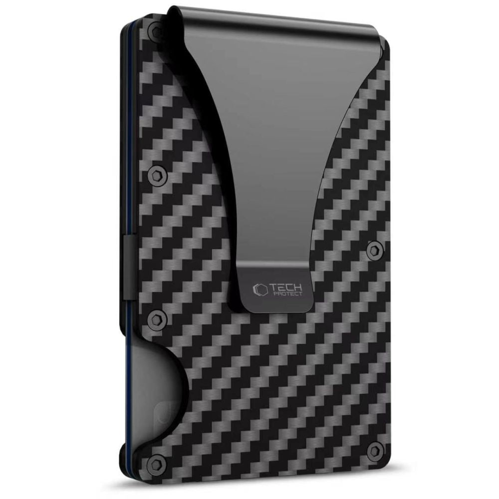 Tech-Protect Thorn RFID Carbon Wallet - Black
