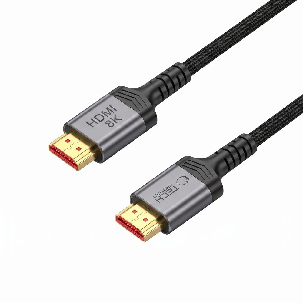 Tech-Protect UltraBoost HDMI 2.1 4K 120HZ / 8K 60HZ cable 100 cm - black