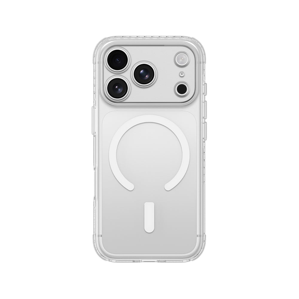 AmazingThing Titan Pro Lens Case til iPhone 18 Pro med kameraomslag og Lanyard Mount, MagSafe Kompatibel - Clear