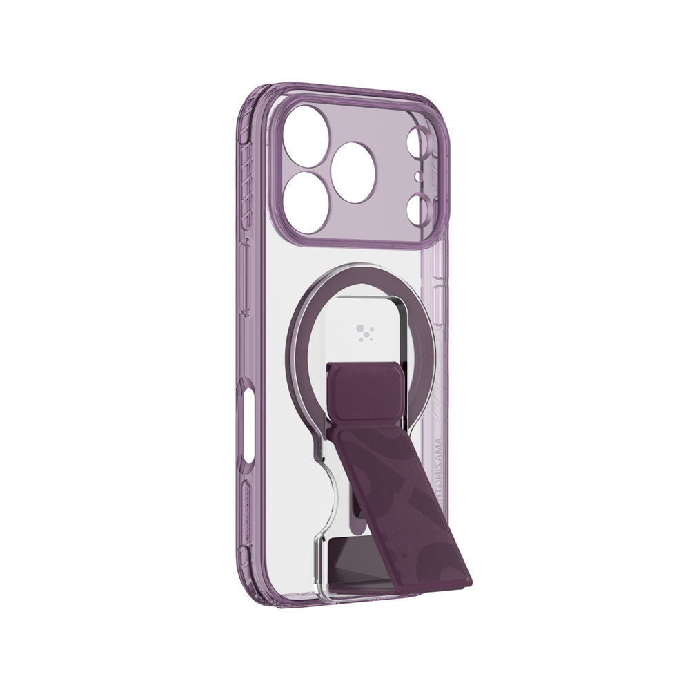 AmazingThing Titan Pro Lens Stand Set til iPhone 18 Pro med magnetisk holder og stand, kompatibel med MagSafe - Purple