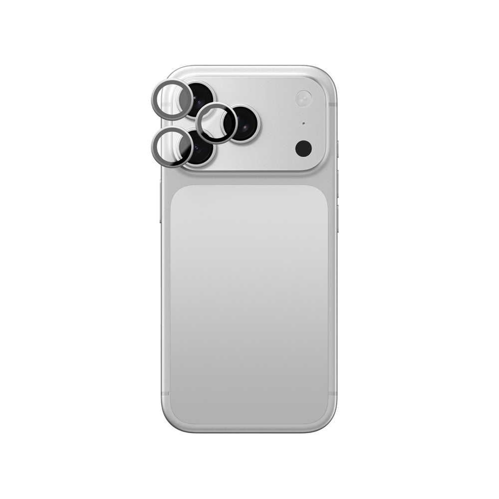 AmazingThing Titan Vision Lens Sapphire til iPhone 18 Pro / 18 Pro Max - Sølv
