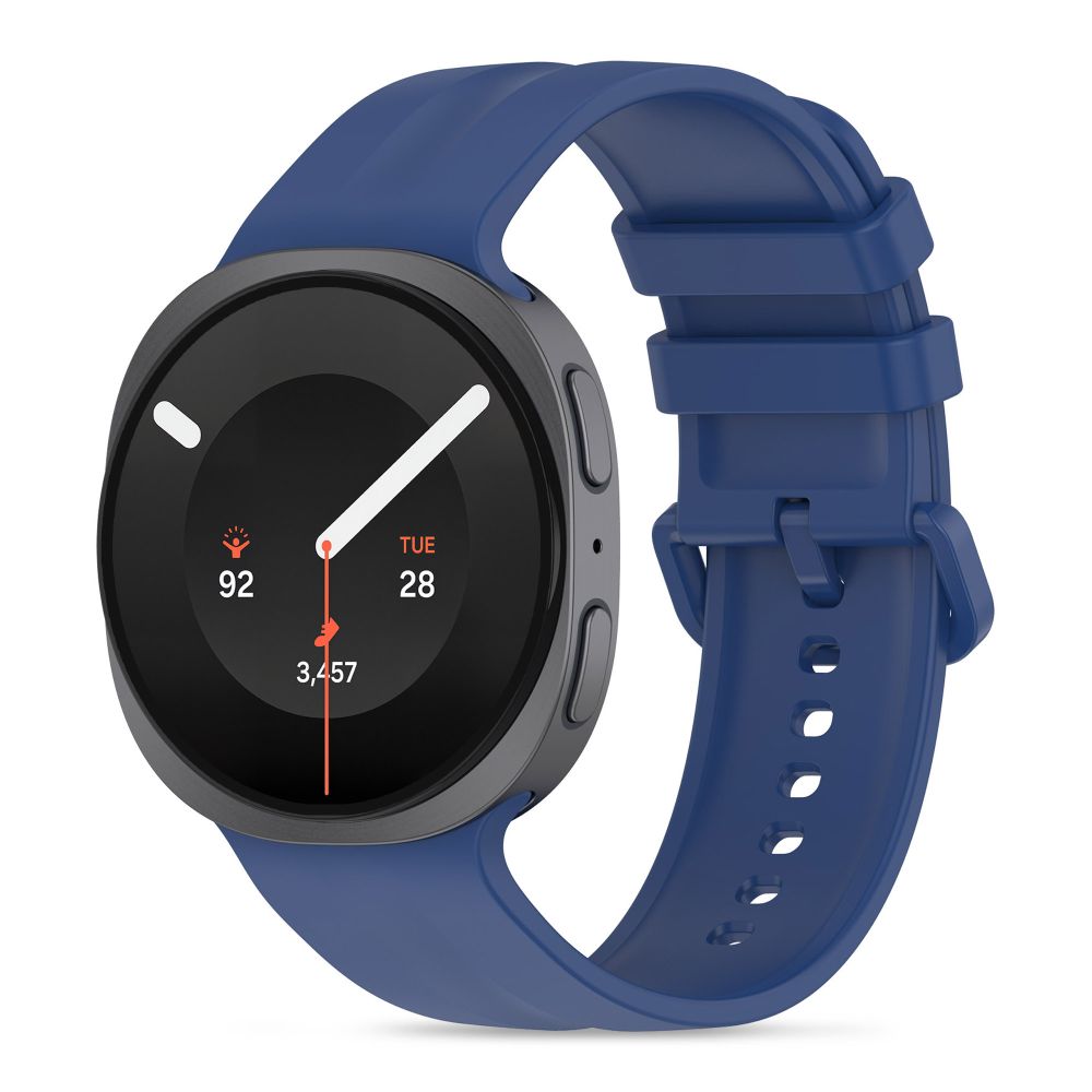 Tech-Protect Silicone Evo Strap for Samsung Galaxy Watch 40/44/46 mm - Navy Blue