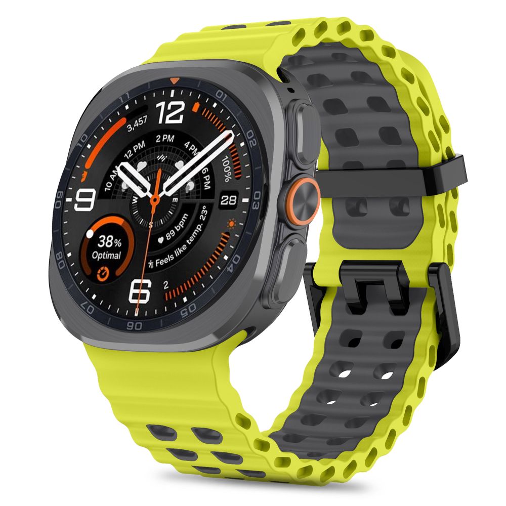 Tech-Protect Iconband Pro for Samsung Galaxy Watch Ultra 47mm - Lime Gray