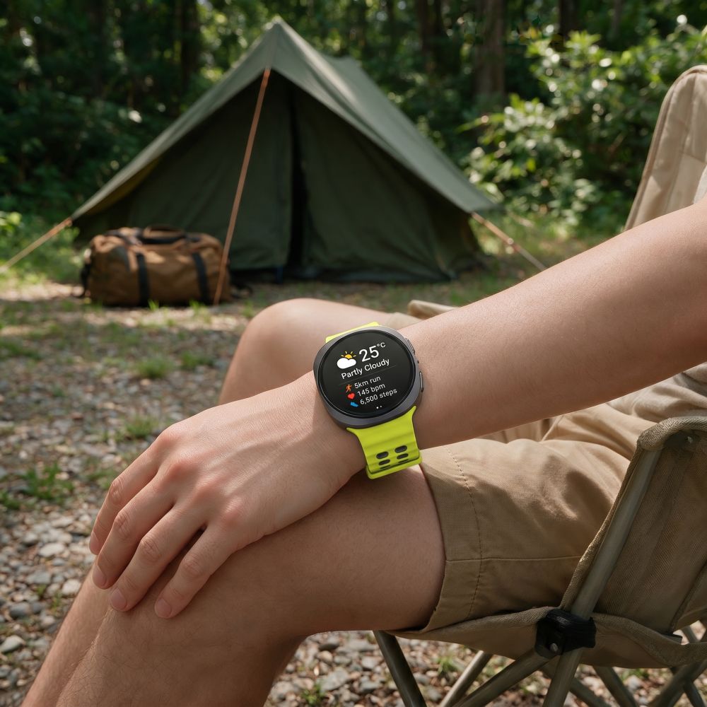 Tech-Protect Iconband Pro for Samsung Galaxy Watch Ultra 47mm - Lime Gray