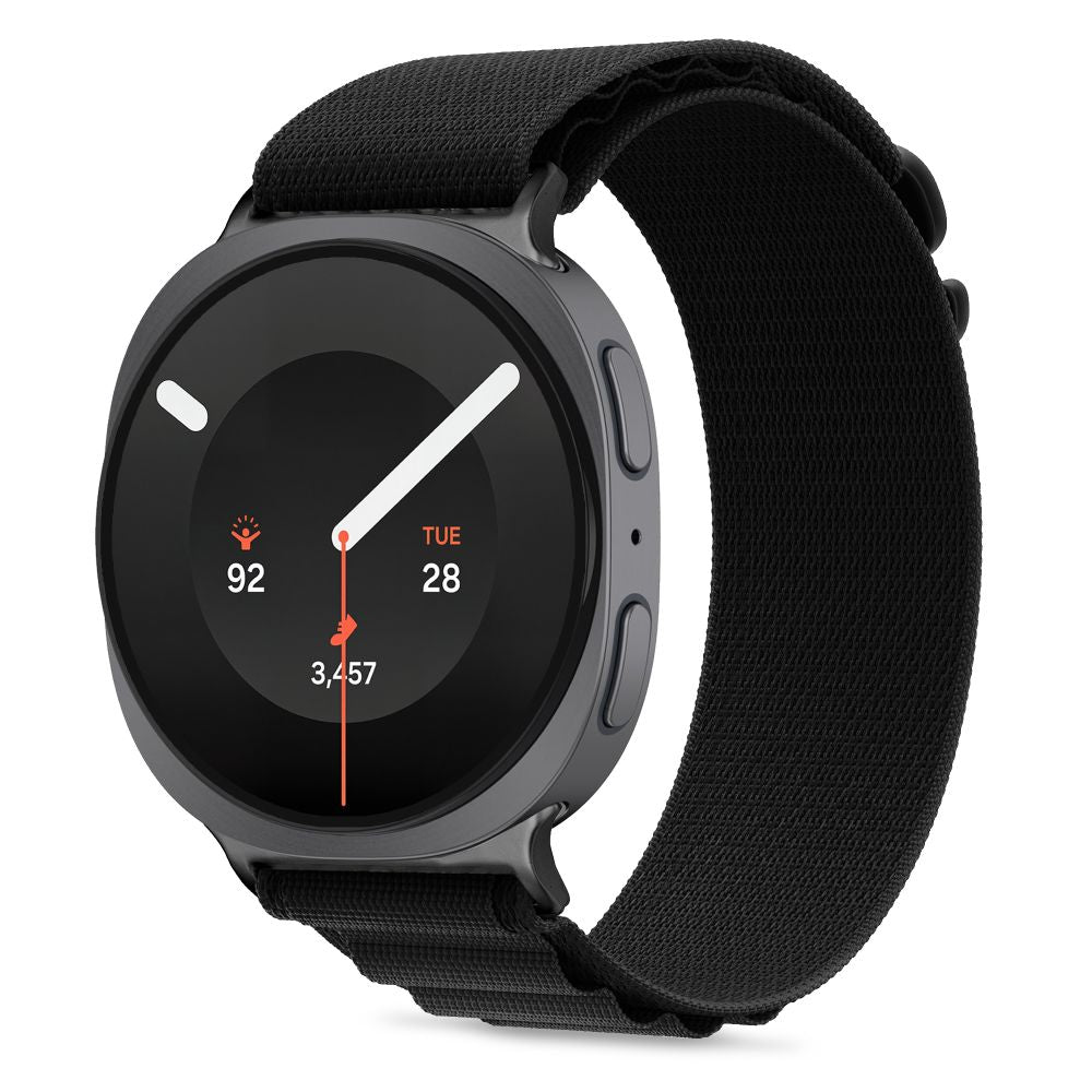 Tech-Protect Nylon Pro Strap for Samsung Galaxy Watch 40/44/46 mm - Black