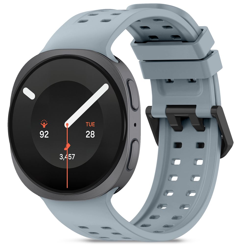 Tech-Protect Silicone Air Strap for Samsung Galaxy Watch 40/44/46 mm - Light Gray