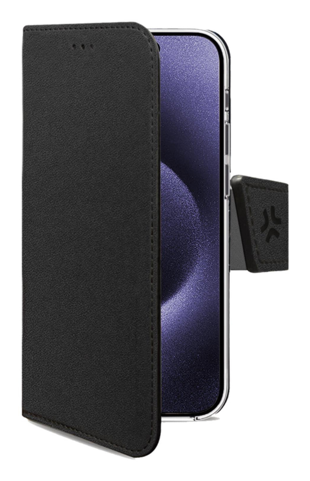 Celly WALLY1081 mobiltelefon etui 17,5 cm (6.9") Tegnebogsetui Sort